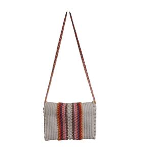 Striped Multicolor Crossbody Bag